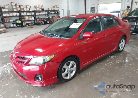 2012 Toyota Corolla S z USA, uszkodzony, nr VIN 5YFBU4EE8CP047392